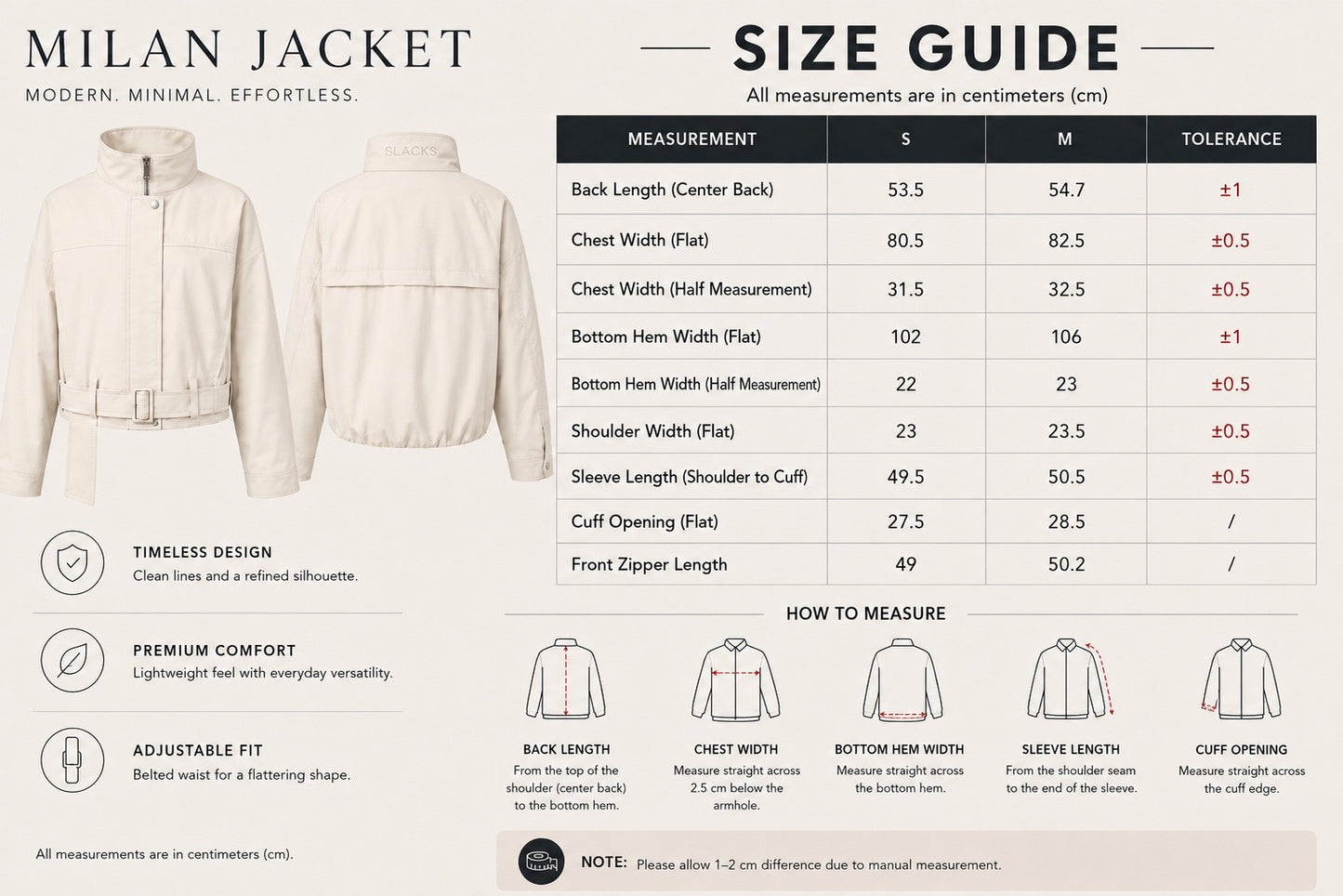 The Milan Jacket
