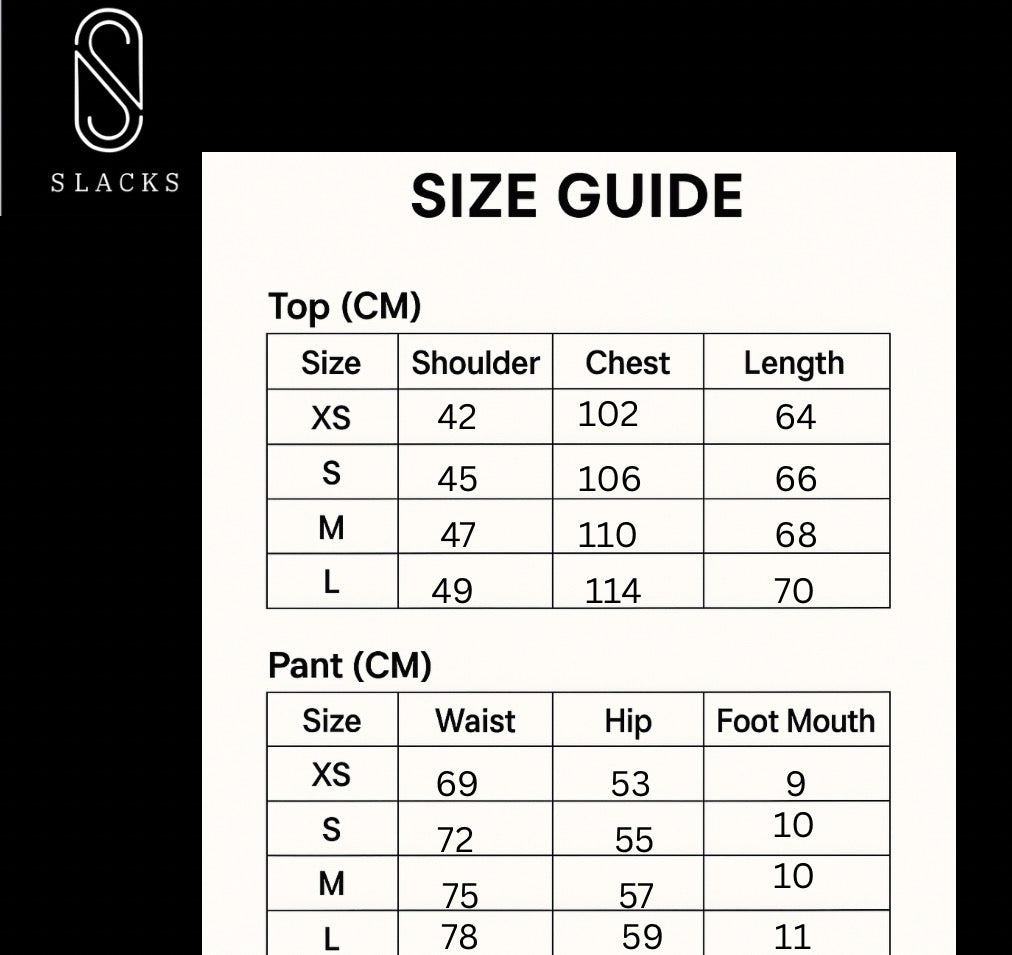 Slacks Suit Joggers