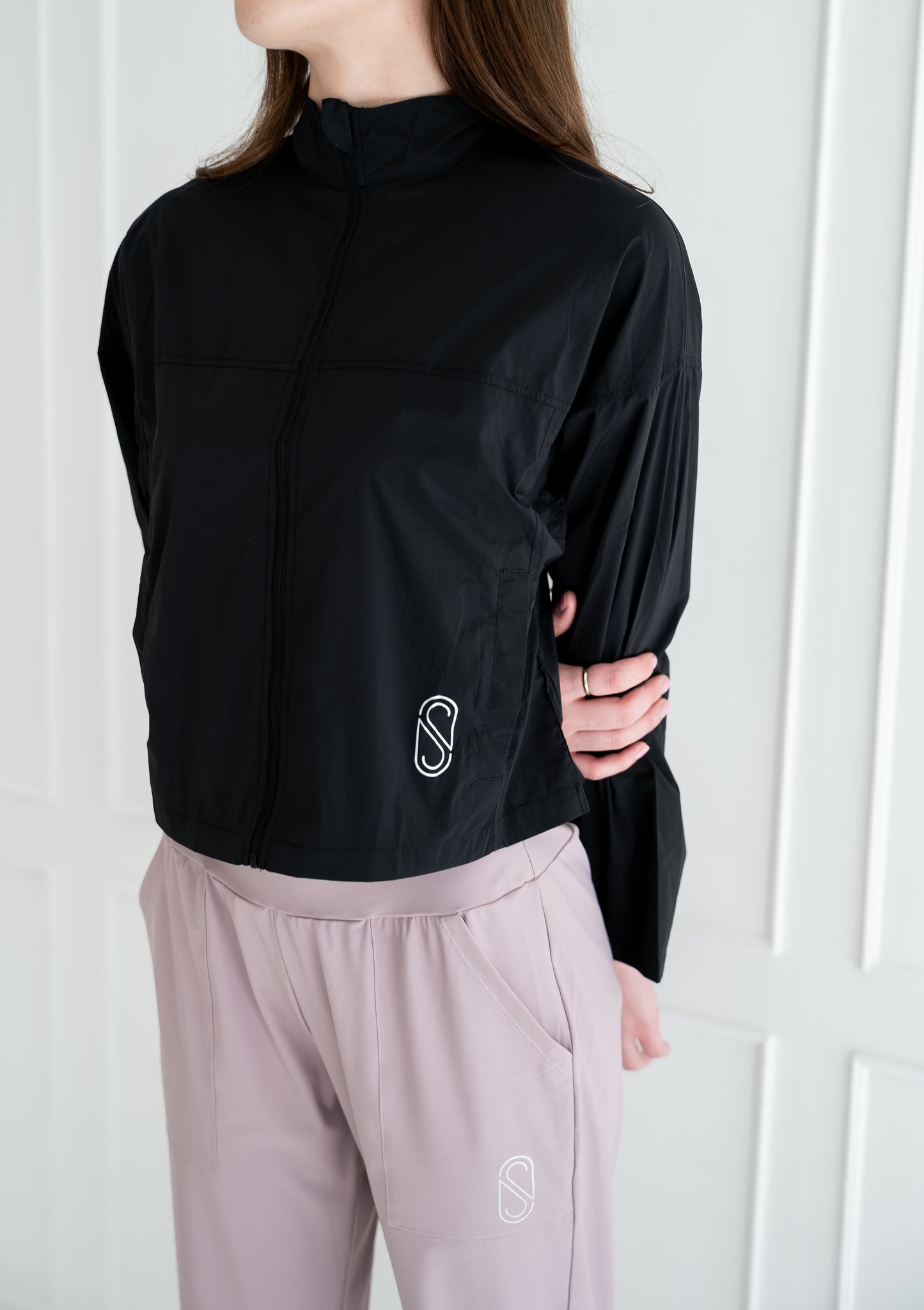 Woman's High Collar Jacket