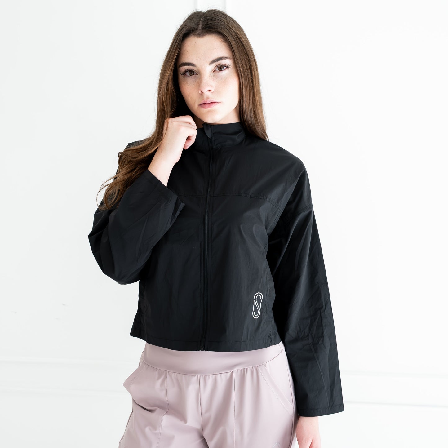 Woman's High Collar Jacket