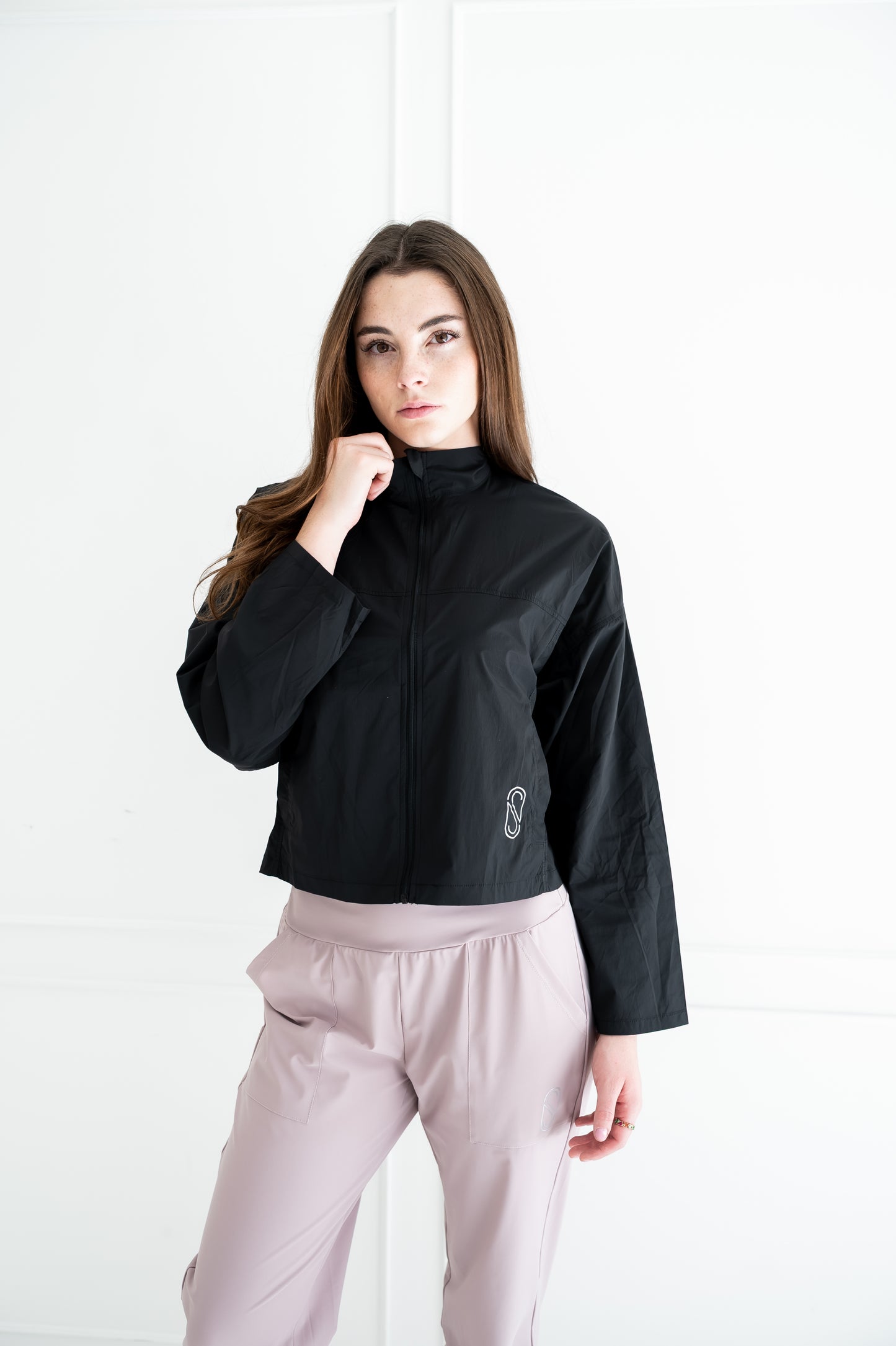 Woman's High Collar Jacket