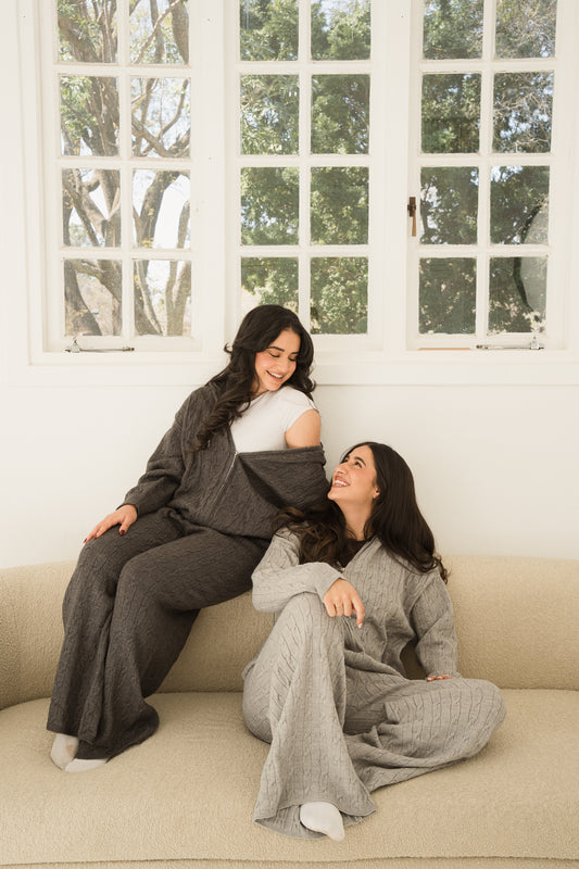 Slacks By It The Cable Knit Set
