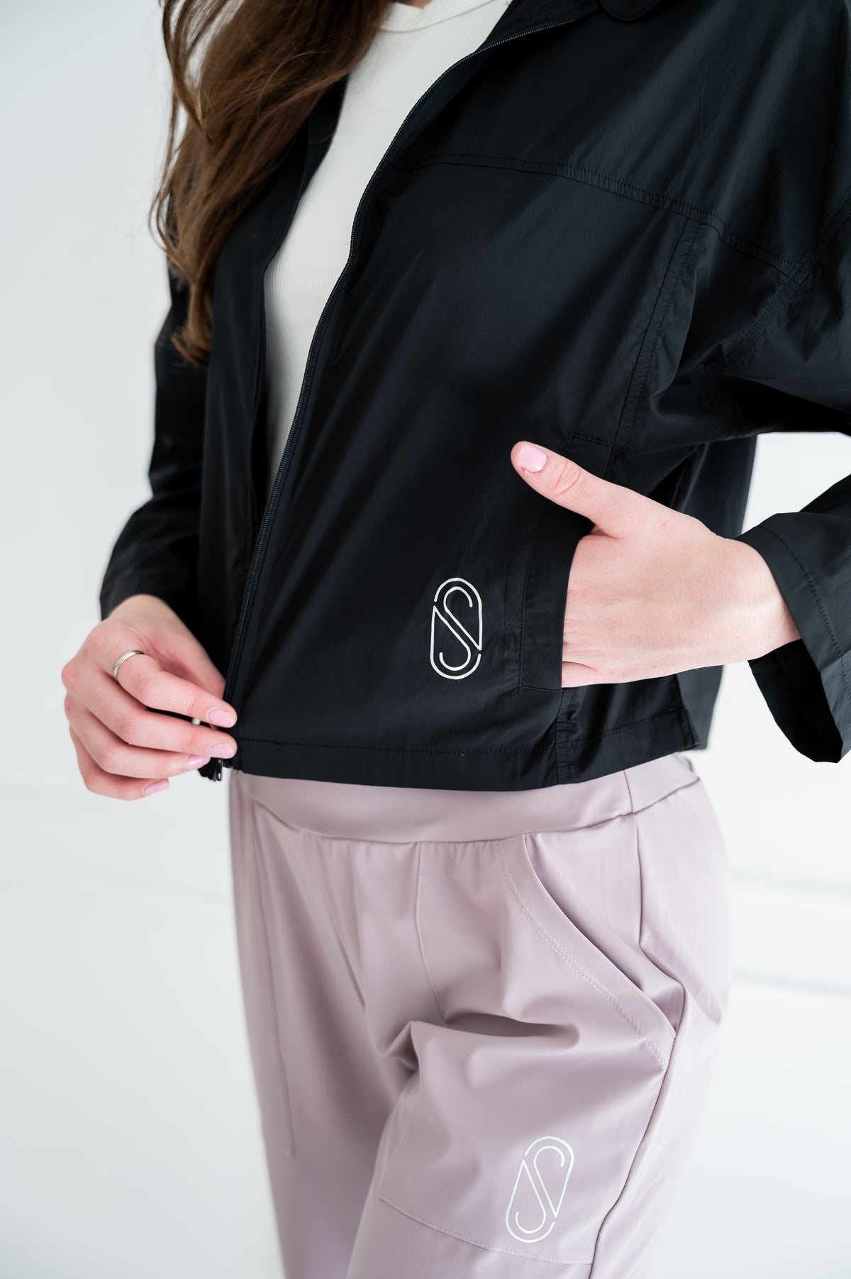 Woman's High Collar Jacket